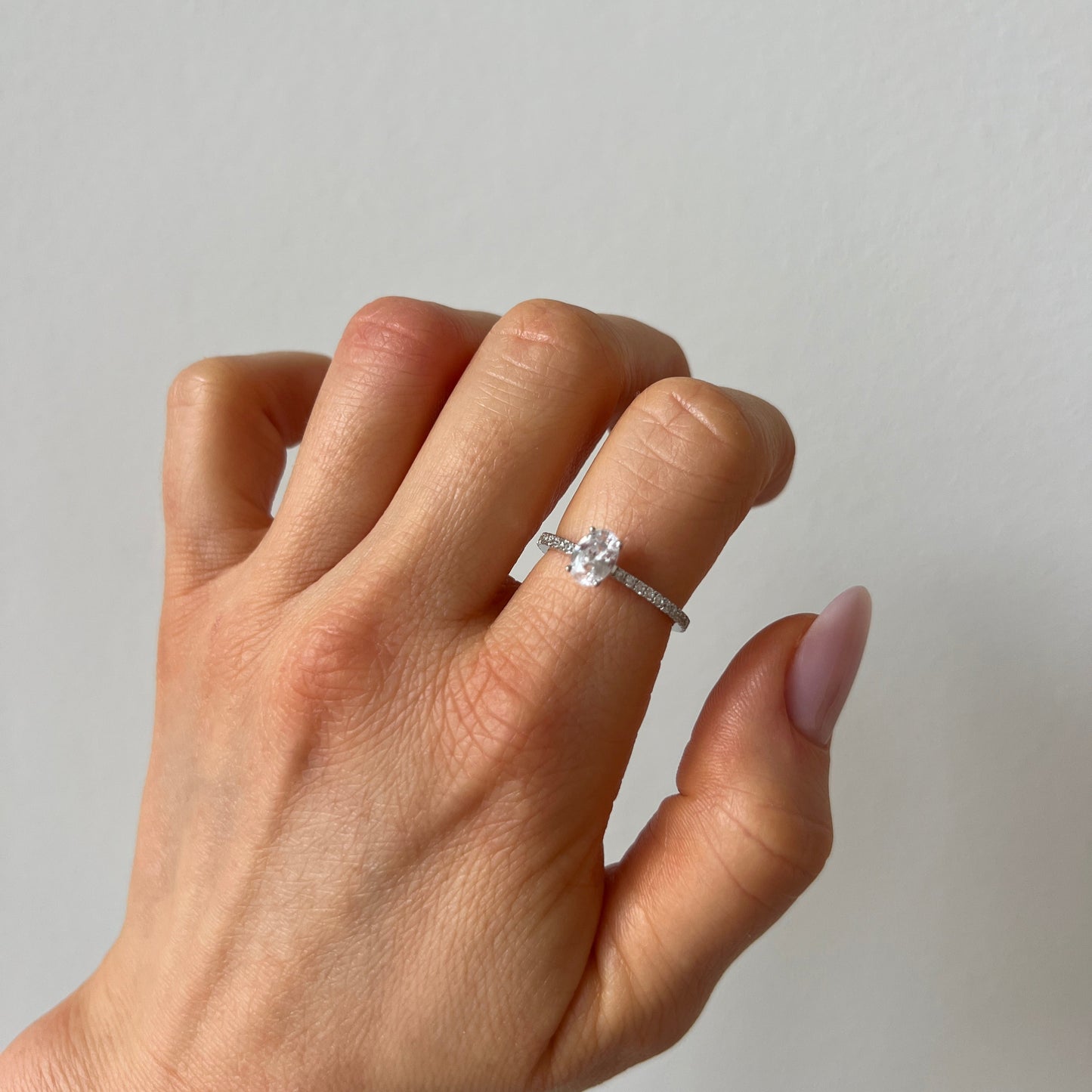 Oval Diamond Ring