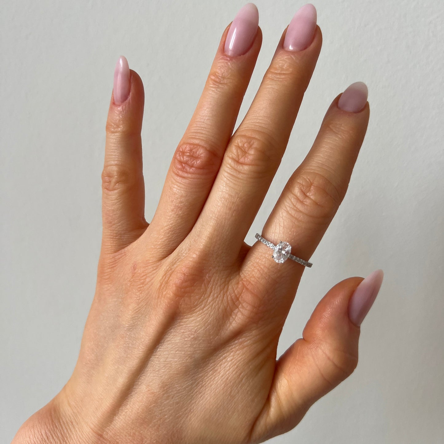 Oval Diamond Ring