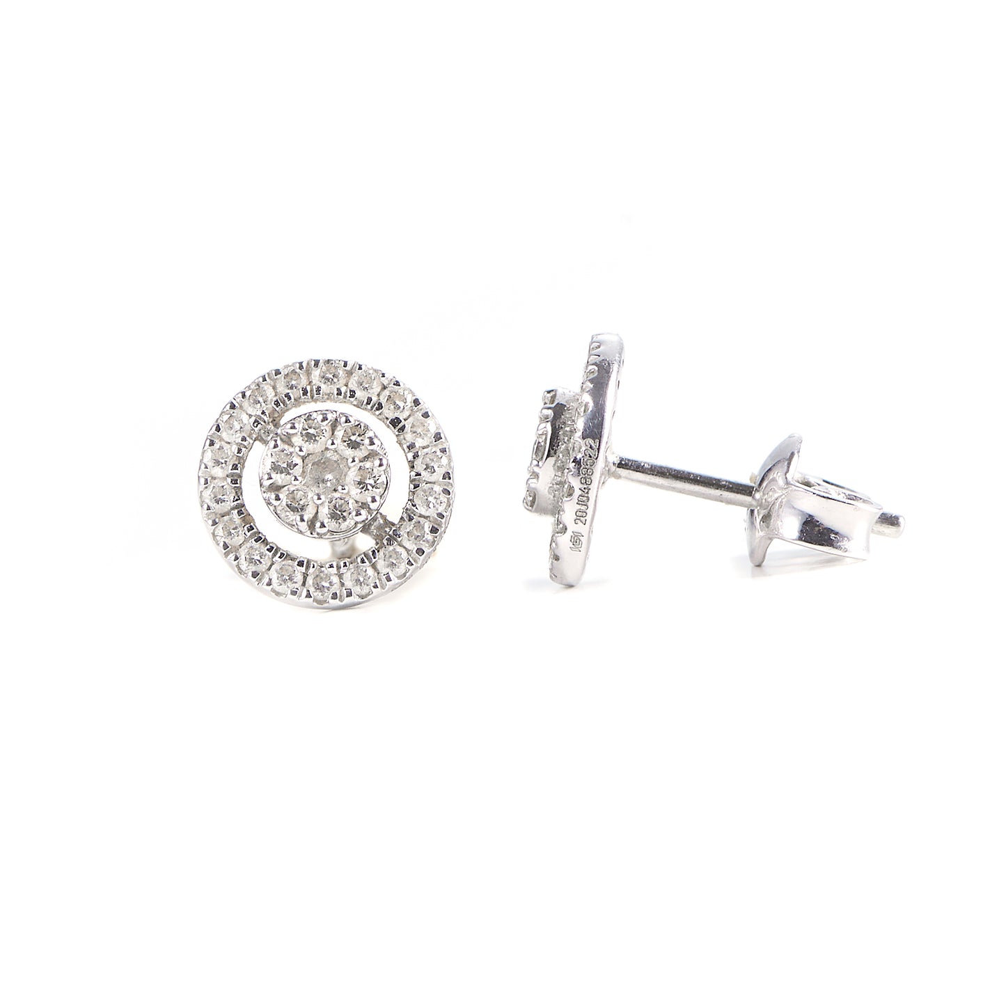 HALO DIAMONDS STUDS