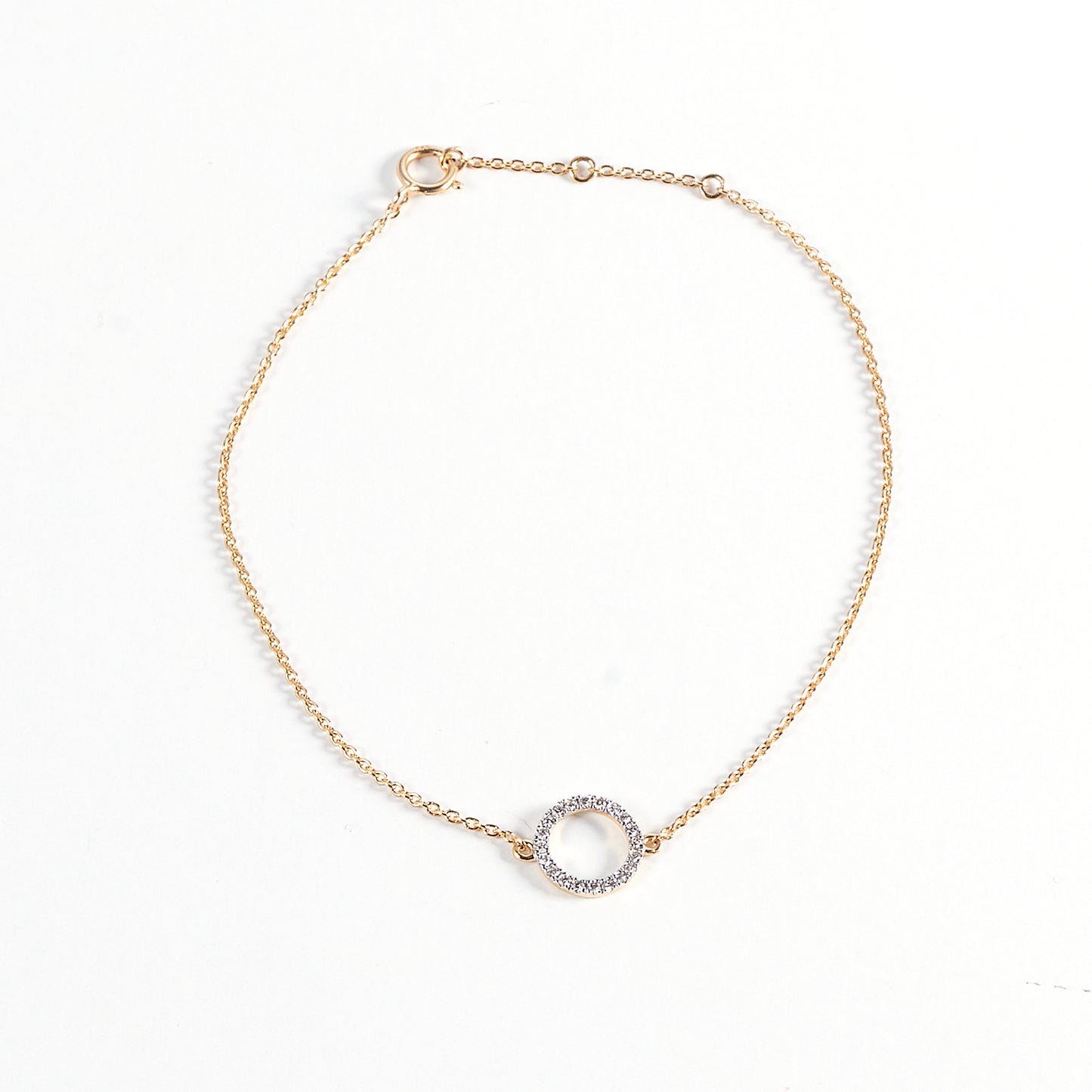 CIRCLE DIAMOND BRACELET