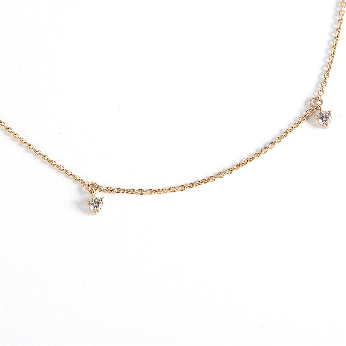 SIX DIAMOND NECKLACE