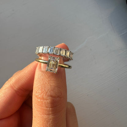 Emerald Cut Diamond Ring