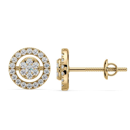 HALO DIAMONDS STUDS