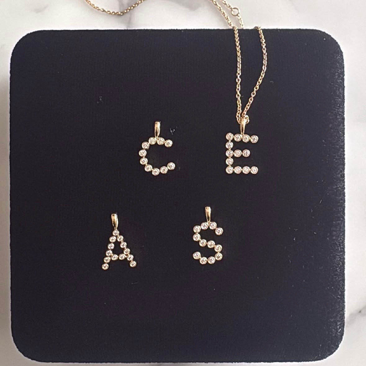 Bezel Letters (without chain)