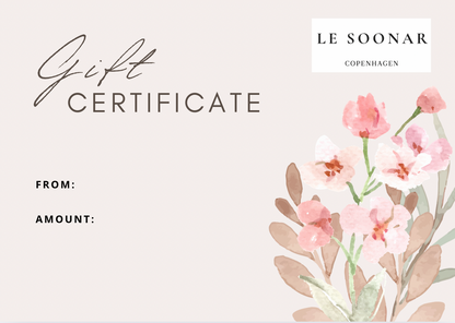 LE SOONAR GIFT CARD