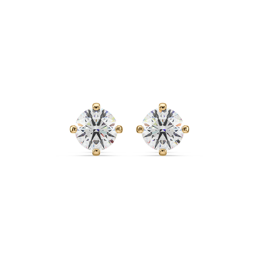 SOLITAIRE STUDS WITH 0.60 CRTS DIAMONDS