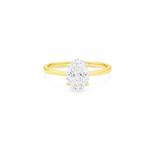 Oval Diamond Ring