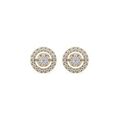 HALO DIAMONDS STUDS